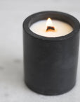 Tea Tree + Peppermint Modern Cement Candle by Sable Candle Co.