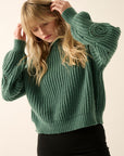 The Celeste Eyelet Detail Knit Sweater