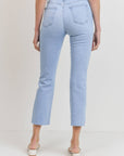 The Katy Vintage Slim Straight Jeans by Just Black Denim