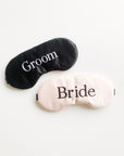 Bride & Groom Satin Face Mask