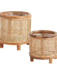 The Orsen Basket Style Candleholder