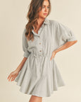 The Chelsea Button Down Shirt Dress