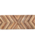 Chevron Mango Wood Cutting Board