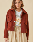 The Clara Button Up Jacket