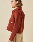 The Clara Button Up Jacket