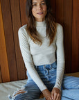 The Etta Long Sleeve Turtle Neck Top