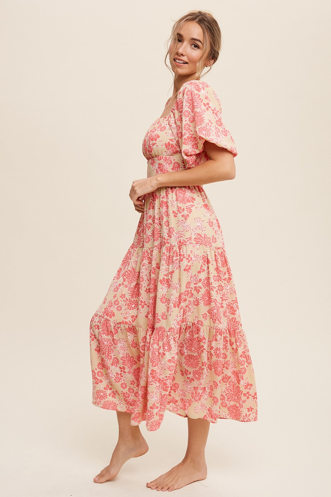 The Cleo Floral Maxi Dress – Thread + Seed
