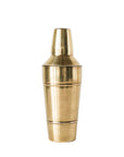 Stainless Steel Cocktail Shaker - Brass