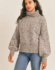 The Cozy Confetti Knit Pullover Sweater