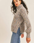 The Cozy Confetti Knit Pullover Sweater