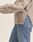 The Cozy Confetti Knit Pullover Sweater