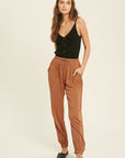 The Noah Casual Tie Waist Jogger Pants