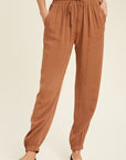 The Noah Casual Tie Waist Jogger Pants