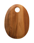 Suar Wood Oval Cutting Board - 13"