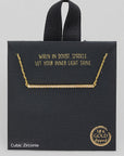 The Bria Crystal Pave Bar Necklace