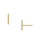 The Bar Stud Earrings by Mod + Jo
