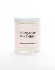 It is Your Birthday Candle by Ginger June
