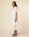 The Linsay Surplice Maxi Dress by FRNCH