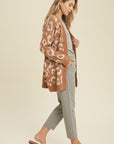 The Leopard Print Open Cardigan