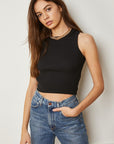 The Sawyer Crop Sweater Top