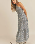 The Walk With Me Smocked Halter Top