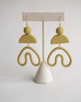 Eden Clay Earrings by Little Pieces Jewlery