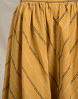 The Delilah Striped Button Front Skirt
