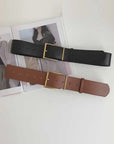 The Oversized Gold Buckle Belt