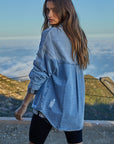 The Bayley Distressed Denim Jacket