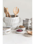 Stoneware Stackable Mini Dish Set