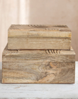 The Hand-Carved Mango Wood Box