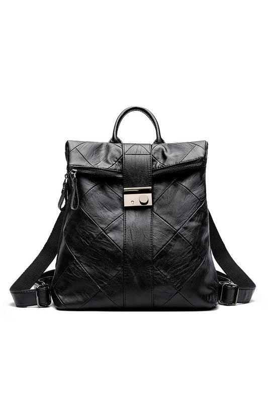 backpack with leather diamond Amsterdam Heritage | Bekema Premium The Mini Kira Diamond Quilt Backpack has a turnlock closure and interior pockets for organization Dior Diamond Leather Backpack in