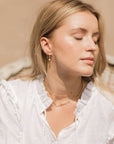 The Dina Post Chain Earrings by May Martin