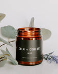 Calm + Comfort Soy Candle by Sweet Water Decor