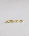 Star Huggie Earrings by JaxKelly