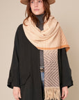 The Ellie Striped Oblong Scarf