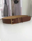 The Oversized Gold Buckle Belt