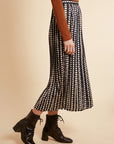 The Edvina Woven Midi Skirt by FRNCH