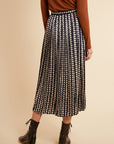 The Edvina Woven Midi Skirt by FRNCH