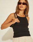 The Isadora Halter Knit Top