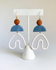 Eden Clay Earrings by Little Pieces Jewlery