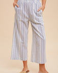The Ember Stripe Linen Pants