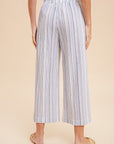 The Ember Stripe Linen Pants