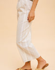The Ember Stripe Linen Pants