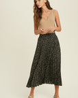 The Evyn Pleated Maxi Skirt