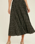 The Evyn Pleated Maxi Skirt