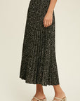 The Evyn Pleated Maxi Skirt