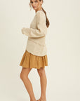 The Ezra Pointelle Knit Sweater
