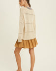 The Ezra Pointelle Knit Sweater