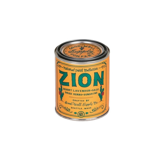 Zion Half Pint Candle by Good + Well Supply Co